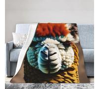 WOPQS Cute Alpaca Llama Ultra-Soft Micro Fleece Blanket Warm Blanket Bed Sheet Sofa Bed Cover Home Rest Bedding
