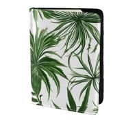 WOPQS Flowering Herbs Passport Holder 5.5in Travel Accessories Document Cover Blocking Organiser