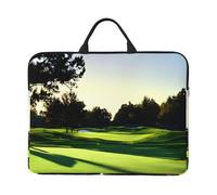 WOPQS Golf Course 14in Laptop Case Tablet Computer Protection Bag Protective Hard Shell Cover