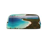 WOPQS Island of Cuba Pencil Bag Box Organizer Pencil Pouch Aesthetic Supply Multifunctional Pen Case