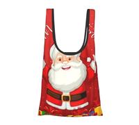 WOPQS Merry Christmas. Reusable Grocery Shopping Bag Convenient Daily Use Unique Lightweight Foldable