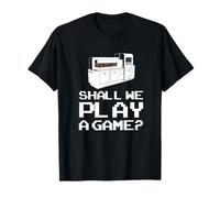 WOPR - Shall We Play a Game? Quote T-Shirt
