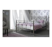 Worcester 4Ft 6" Double Boston Chrome Metal Bed Frame - (149Cm)