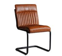 Worcester Adaman Live Edge Matching Brown Dining Chair (Pack Of 2)