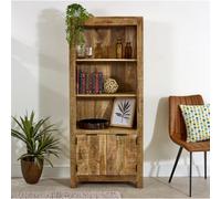 Worcester Belgravia Solid Wood Bookcase With Doors