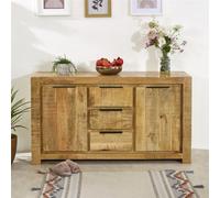 Worcester Belgravia Solid Wood Large Sideboard 2 Doors & 3 Drawers
