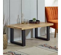 Worcester Belgravia Solid Wood & Metal Coffee Table
