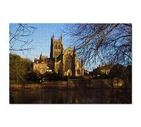 Worcester Cathedral, England, United Kingdom, Jigsaw Puzzle for Adults, 500 Pieces, Travel Souvenir, 52x38CM