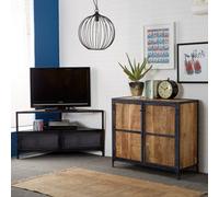 Worcester Epsom Modern Metal Corner Tv Unit