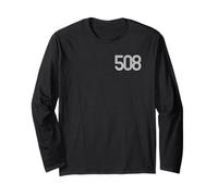 Worcester Massachusetts 508 Area Code Local Resident USA Long Sleeve T-Shirt