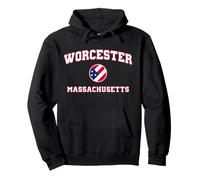 Worcester Massachusetts (MA) Pullover Hoodie