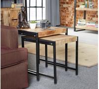 Worcester Metro Industrial Nest Of 2 Tables