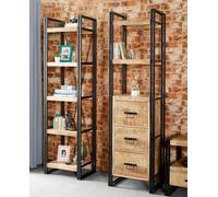 Worcester Metro Industrial Slim Bookcase