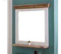 Worcester Oscar Mirror Frame With Shelf Solid Mango Wood