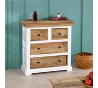 Worcester Oscar Solid Mango Wood 4 Chest Of Drawers