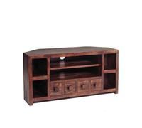 Worcester Poko Dark Mango Corner Tv Unit