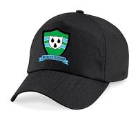Worcestershire County Embroidered Baseball Cap Cricket Sport Your County Embroidery (Black)