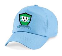 Worcestershire County Embroidered Baseball Cap Cricket Sport Your County Embroidery (Sky)