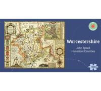 Worcestershire Historical 1610 Map 1000 Piece Puzzle
