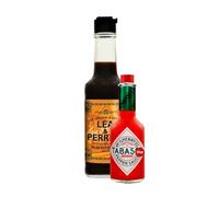 Worcestershire Sauce & Tabasco Bundle - 2 Bottle Set, 150ml & 57ml
