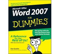 Word 2007 for Dummies