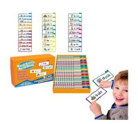 Word Families, 30 Read And Rhyme Flip Books, Word Family Build Feelings Flip Book, Abc Vocabulary Flashcards, Kindergarten Sight Word Flash Cards, Learn To Read Phonics Cards Reading Games for Ki-ds