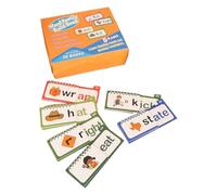 Word Families Cards, Educational Letter Sounds Game - Interesting Word Flash Cards - for Kindergarten Preschool Home Travel Homeschool Reading Parent-Child