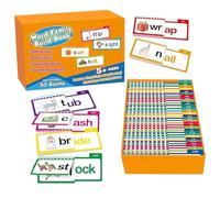 Word Families Flash Cards, View Words Kindergarten Flash Cards,Read Family Book Activity Rhyme Word Build - Educational Reading Games, the letter sounds vocabulary for boys,