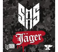 Word Forge Games: SAS Rogue Regiment Jager Expansion Board Game Strategy Game Stealth Action Game World War II Theme Military Age 14+ 1-4 Players, 60 Minutes