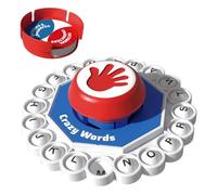 Word Game - 13.8x13.8x5.3cm | Family Board Spelling Game | Educational Vocabulary Builder Toy With Letter Blocks For Kids & Adults | Interactive Learning For Home & Classroom Fun