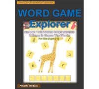 Word Game Explorer: Crack the Word Code Series: Volume 3: Guess The Words - 35 Exciting Unscramble Letters & Form Words Puzzles for Kids Ages 3-5 Educational Activity Book for Children Color Print