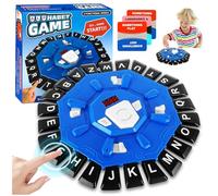 Word Game,Family Board Games for Kids & Adults,220 Topic Categories 24 Letters Pressing Game with 2 Modes,Fun Fast-Paced Puzzle Games For 2-8 Players,Christmas and Birthday Gift for Boys&Girls