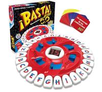 Word Game Family Board Games for Kids & Adults with 2 Modes,220 Topic Categories 24 Letters Pressing Games,Fun Fast-Paced Learning Game,36 Cards,LCD Display Timer,Christmas & Birthday Gifts (Red)