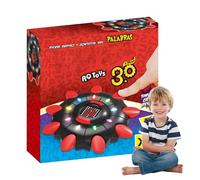 WORD GAME, LETTER SPIN GAMES - Interactive Handheld Card Play Alphabet Turntable Educational Toys for All Ages Interactive Playtime Fun: Get your family closer with Crazy Letters, a game that promotes