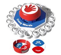 Word Games for Kids - Press Alphabet Learning Board Toy,Word Spelling Games | for Child Boy Girl Adult Family Gathering School Kindergarten