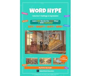Word Hype Vol. 1: Feelings & Expression: SAT Vocabulary with Cartoon Illustrations