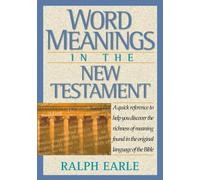 Word Meanings in the New Testament