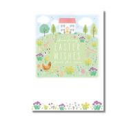 Word n wishes Easter Card for Friends and Family, 17.6 x 12.7 cms, FSC Certified and Multi-Coloured