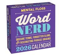 Mental Floss Calendar - Word Nerd 2026: Obscure Slang & Fascinating Phrase Origins - Boxed