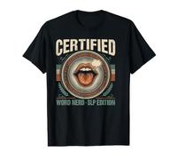 Word Nerd SLP Edition Speech Language Pathology Value Graphic T-Shirt