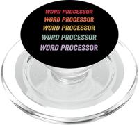 Word Processor PopSockets PopGrip for MagSafe