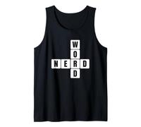 Word Puzzle, Crossword Puzzle, Gift, Word Nerd Tank Top