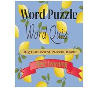 Word Puzzle: Word Puzzle 40 Evergreen topics with Easy to Read Print about Animal, Ocean life, Weather, Season, Musical Instrument, Sport and more | ... for Vacations, Holidays and Relaxation