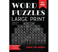 Word Puzzles Large Print: Word Play Twists and Challenges (Puzzle Power)