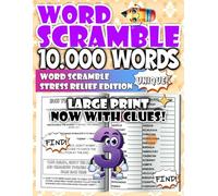 Word Scramble - Extreme Puzzle Challenge: Relax and recharge with fun scrambled puzzles that reduce stress and provide mindful breaks. (Word Scramble XXL - Memory & Focus Puzzle Collection)