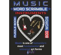 Word Scramble Music Instruments Puzzle Book with Easy to Read Big Print | 8.5 x 11 inches | 800 Words Puzzles: : Engaging and Educational Puzzles for ... Strengthen Word Scramble Music Instruments