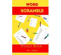 Word Scramble Puzzle Book for Adults: Word scramble 1200 Puzzles | Suitable for all Levels