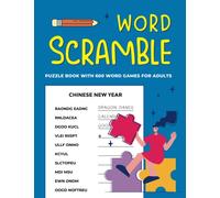 Word Scramble Puzzle Book: Word Games for Adults (Word Scramble Books for Adults)