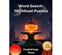 Word Search - 100 Mixed Puzzles: Large Print for Adults and Seniors | Over 1200 Words | 1 Puzzle Per Page | Solutions Included | Varied Brain Training ... - Variety Puzzle Book from Easy to Extreme)