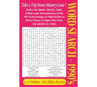 WORD SEARCH - 1990’s: WORD SEARCH PUZZLE BOOK FEATURING THE 1990’S (Portable Word Search: Decades Series)